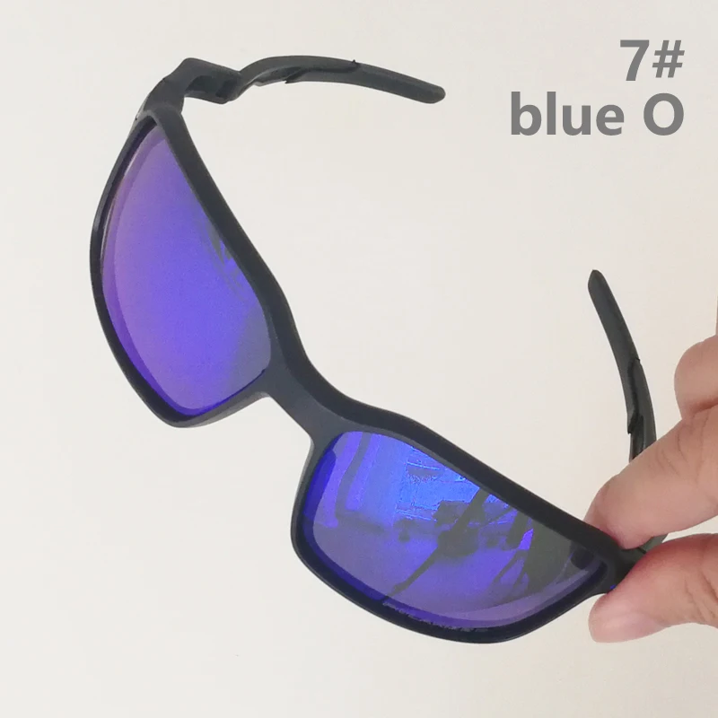 Holbrooks o, брендовые, классические, поляризационные солнцезащитные очки, для мужчин, для вождения, квадратная оправа, солнцезащитные очки, мужские очки, UV400, очки для вождения, Gafas De Sol - Цвет линз: 9429-blue