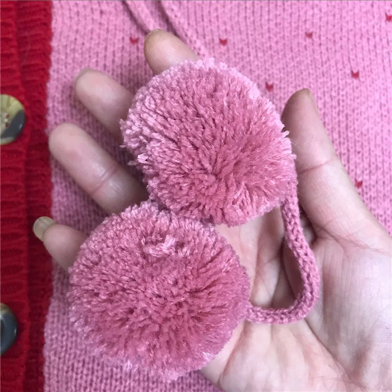 Luxury Designer Brand Knitted Cardigans for Women Vintage Hand Crochet Bulb Fowers Christmas Loose hooded Knitted Sweater