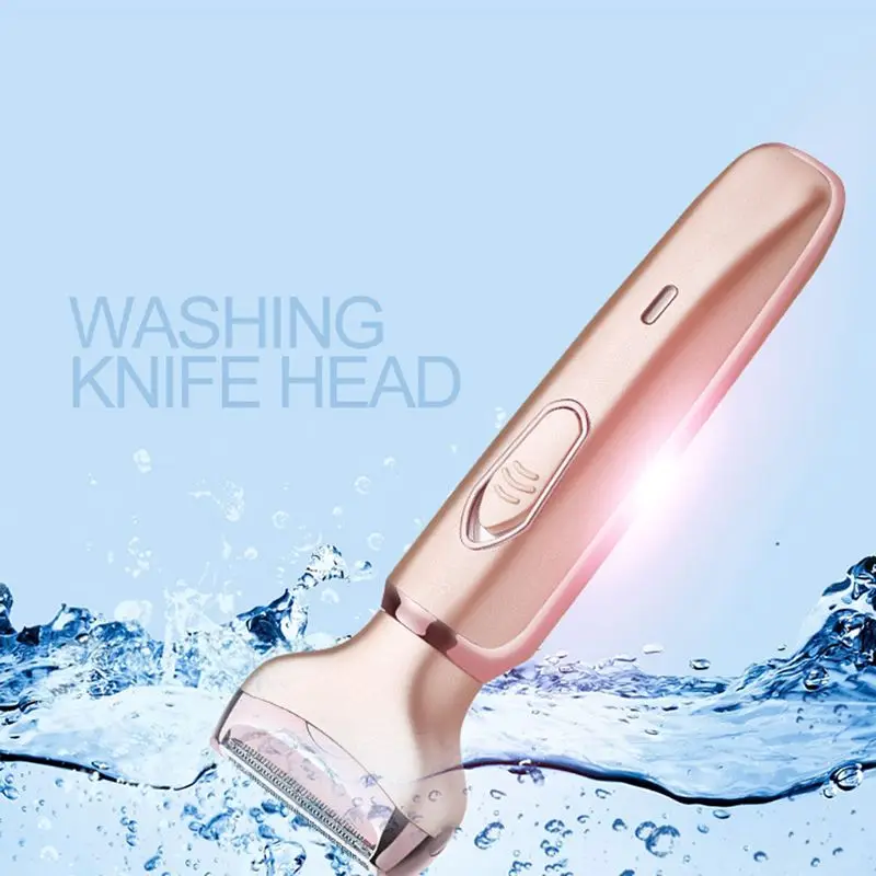 Women Face Body Hair Remover Electric Epilator Trimmer Rechargeable Machine 95AC