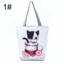 Женская сумка на плечо с принтом милой панды из мультфильма; женская сумка с животным принтом; H66