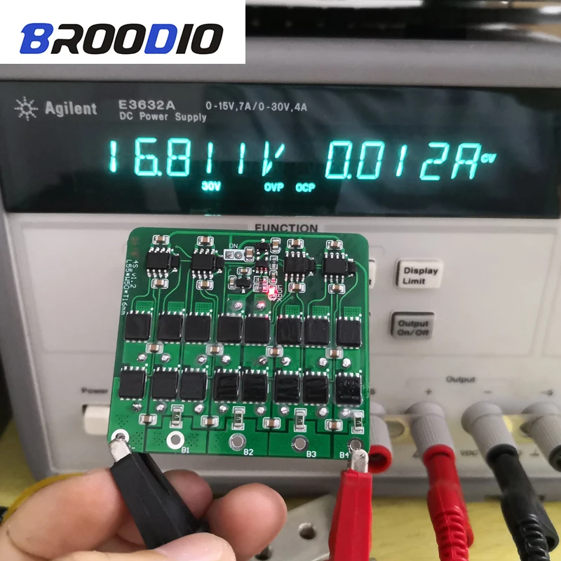 

BMS 4S 18650 Titanate lifepo4 Lithium iron Battery Protection Board Fit Capacitor Equalizer Balance Energy Transfer Board