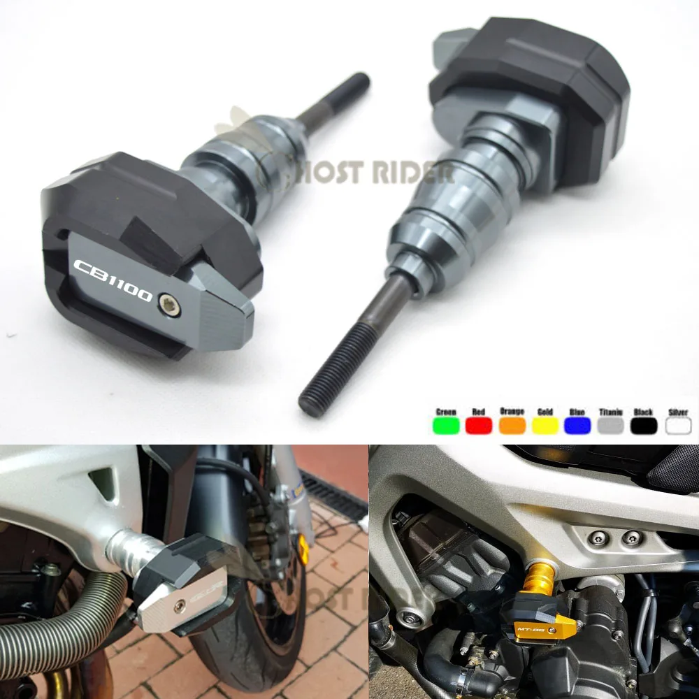 Подходит для HONDA CB1100 CBR1100XX NC700 750 VFR1200 ST1300 X-11 слайдеры рамы мотоцикла винтовая