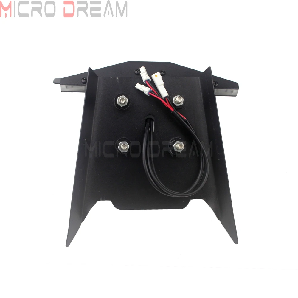 Черный светодиодный фонарь для мотоцикла Tidy Fender Eliminator Kit w/интегрированный светильник для поворотников номерного знака для KTM 390 Duke
