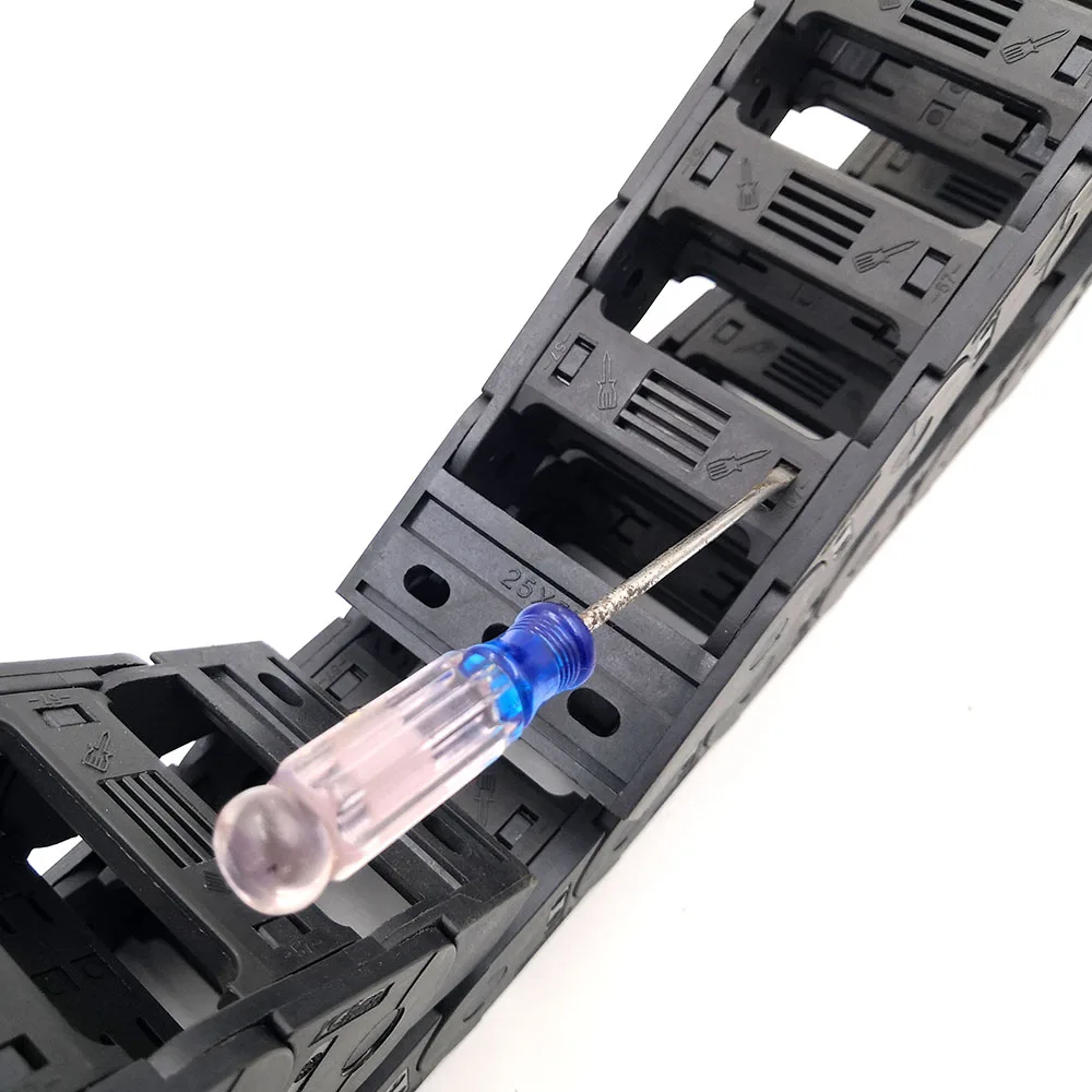 Cable Carrier 1 Meter 25 Series Drag Chain for CNC Router Machine Tools