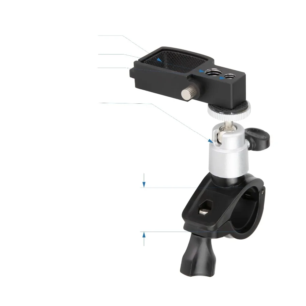 DJI osmo велосипедная седельная сумка кронштейн для велосипеда и автомобиля горного спорта 4K видео 3-осевому гидростабилизатору