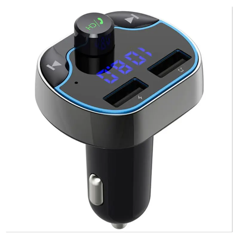Беспроводной автомобильный Bluetooth fm-передатчик MP3 радио адаптер автомобильное быстрое USB зарядное устройство Лидер продаж U1JF