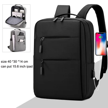

Slim men laptop backpack 15.6 inch usb charging traval backpack Computer Backpack Light Laptop-Bag Business Anti-Theft Casual