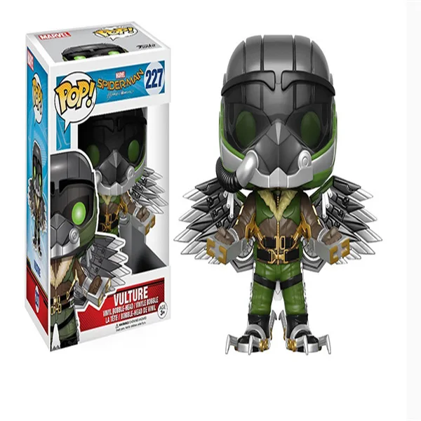 Marvel Человек-паук Снова в школу/герой возвращается Pop227# игрушка-капсула-стервятник гаражный набор
