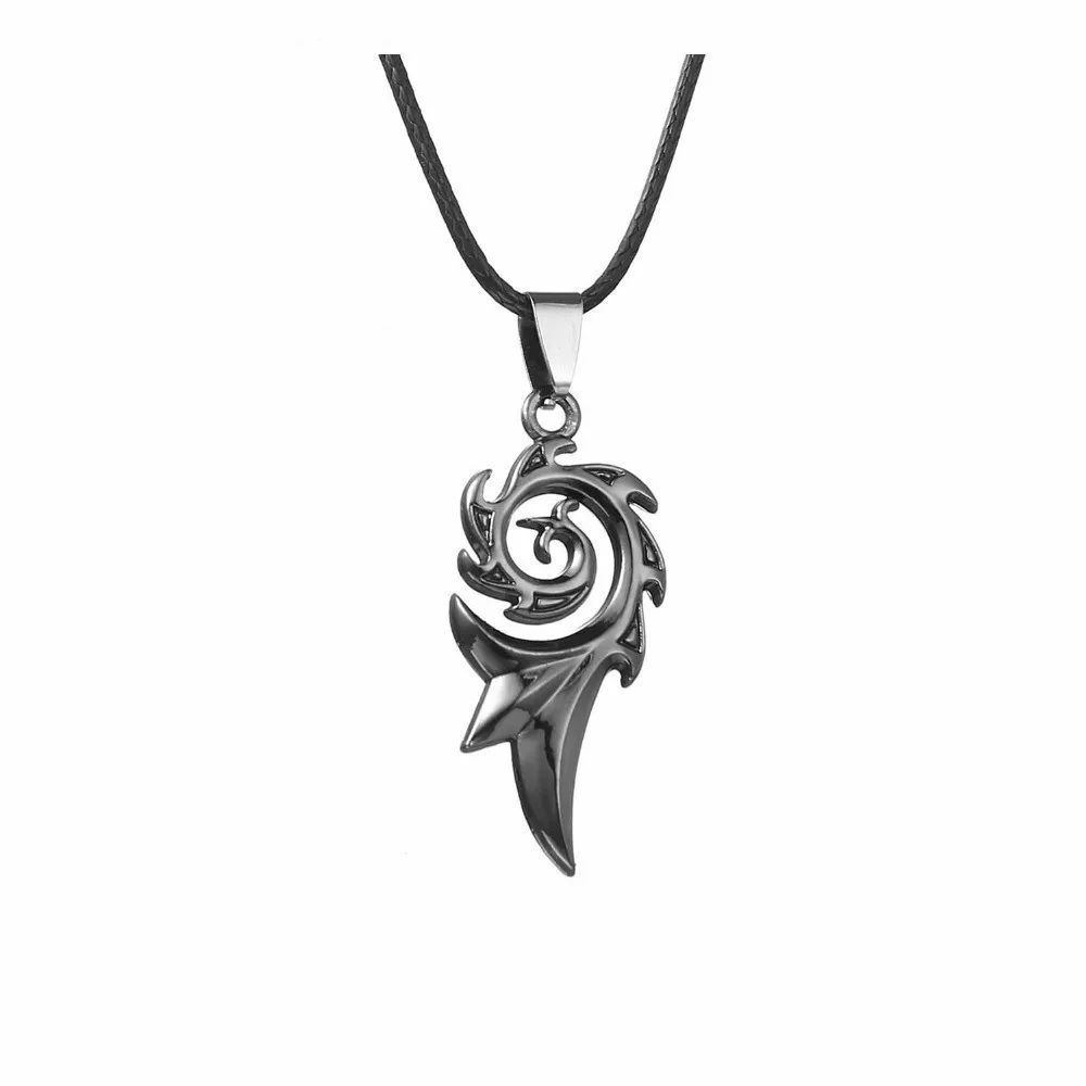 Men's Punk Dragon Flame Titanium Stainless Steel Cool Leather Chain Pendant Necklace Wholesale | Украшения и аксессуары