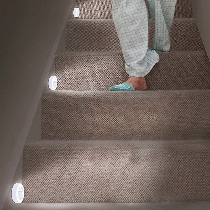  6 LED Night Light Motion Sensor Toilet Light Lamp Magnetic Wireless Detector Wall Lamps Auto On/Off - 4000291336179