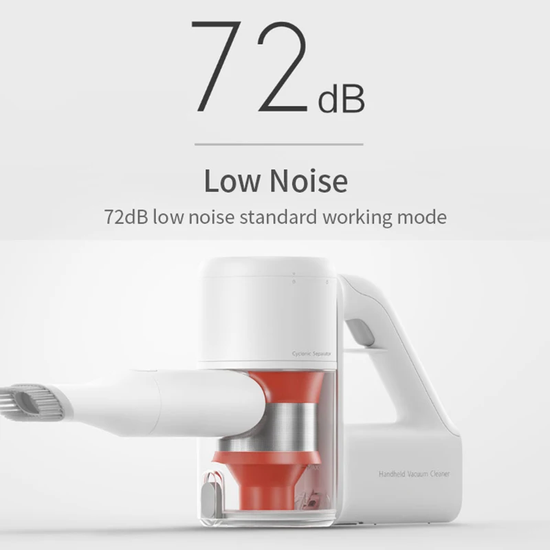US $265.61 Xiaomi Mijia Handheld Cordless Vacuum Cleaner 1C 20KPA Strong Suction 10WRPM Brushless Motor Deep Mite Dust Removal Cleaner