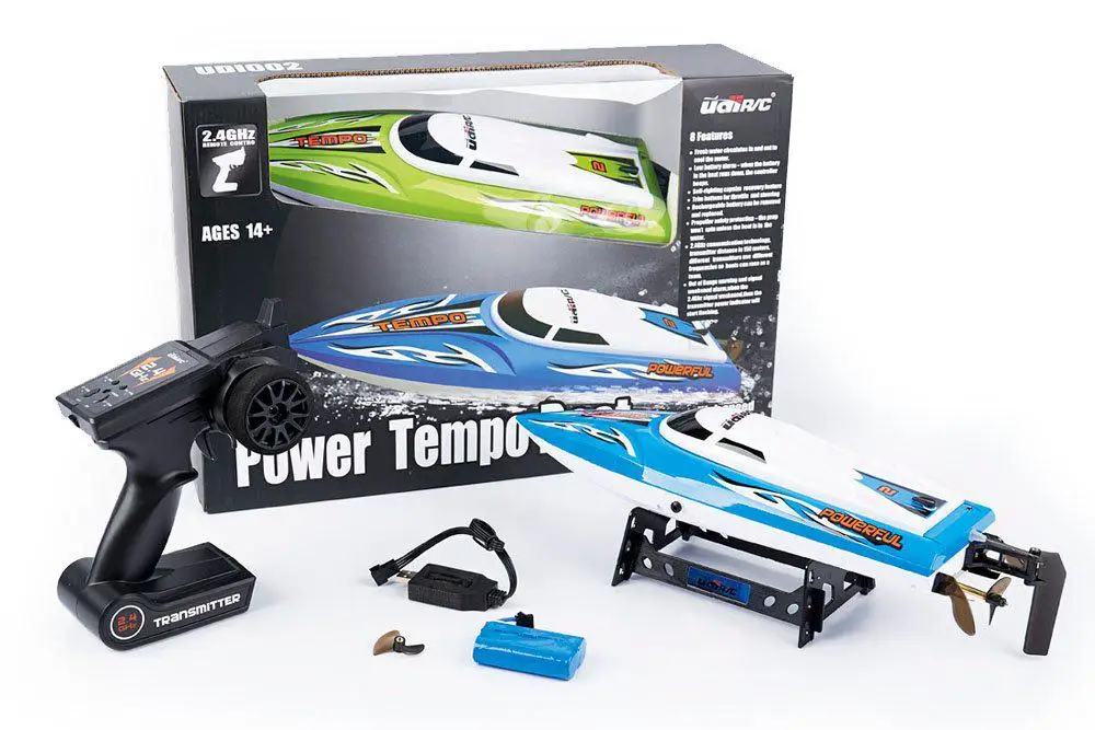 Rccity UDI 002 RC лодки с автоматическим поворотом на 180 градусов 2 4G высокая скорость