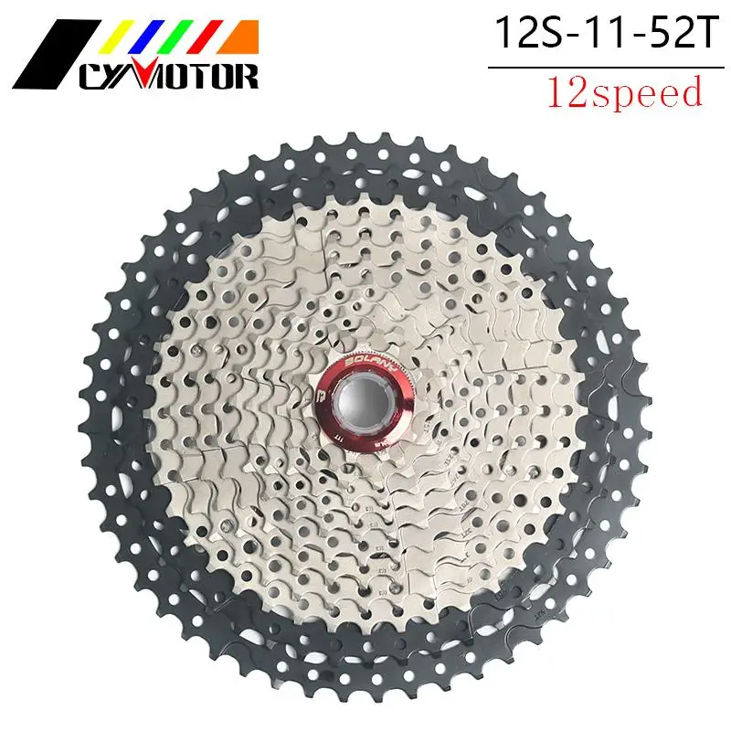 

MTB Bicycle Freewheel 12 Speed Cassette 12S 52T Flywheel For Shinamo 12s systerm XT SLX Sram Mountain Bike Cycling Accessories