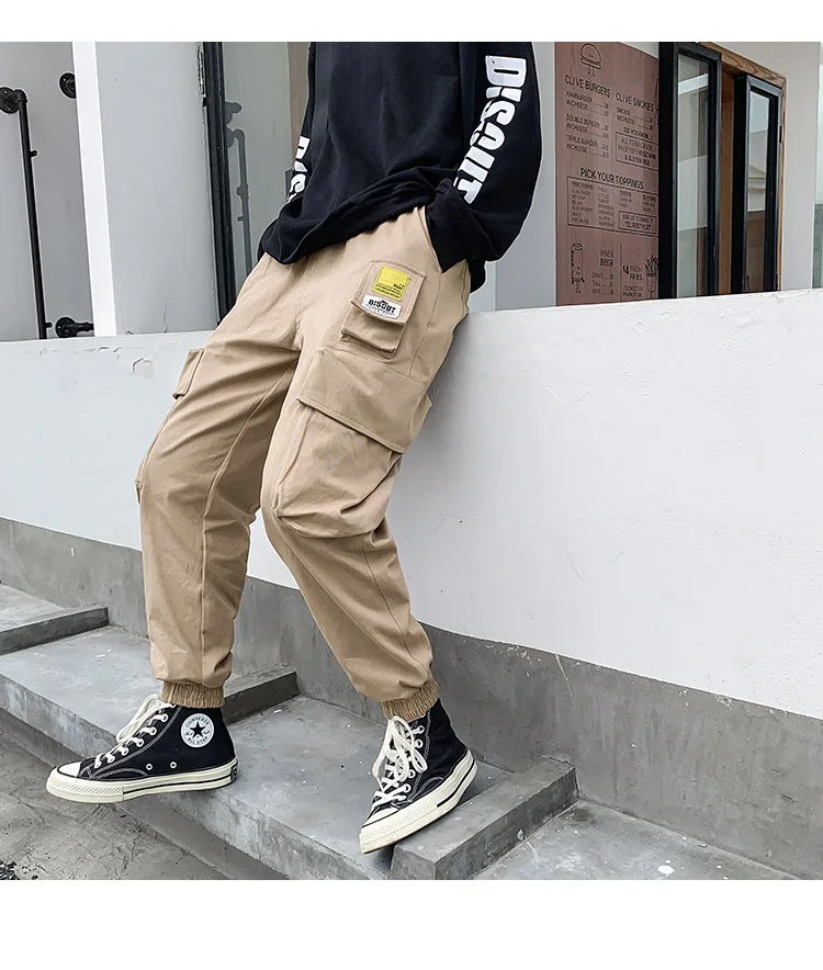 Privathinker Men's Autumn New Japan Style Harem Joggers Men Harajuku Sweatpant Hip Hop Trousers Male Fashion Oversize Pants