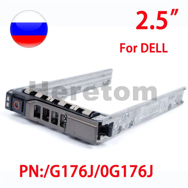Новый G176J 0G176J 2 5 &quotлоток для жесткого диска Caddy Dell R710 R410 R610 R730 T410 T610 с винтами