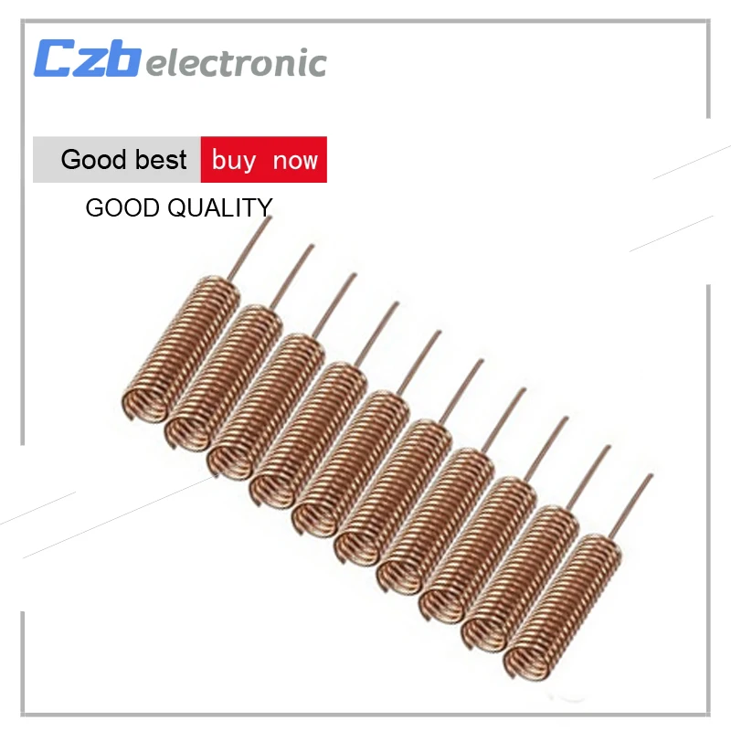 

10PCS 433MHZ 2.2dBi 35mm Helical Antenna for Arduino Remote Control Controller Diy 433 mhz