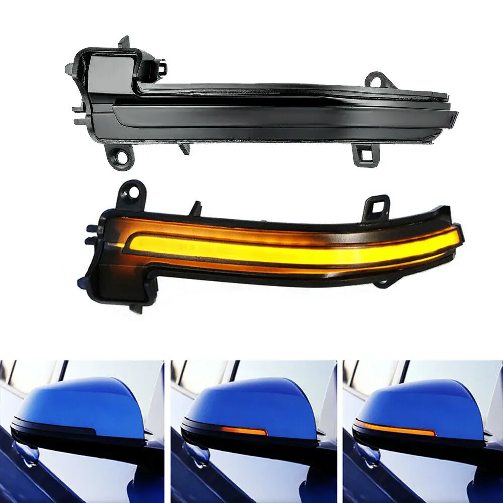 

Dynamic Flicker Turn Signal Indicator LED Light For 1 2 3 4 Series F20 F30 E87 X1