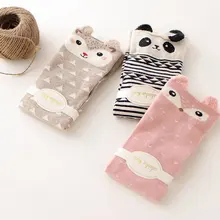 Женские хлопковые носки с героями мультфильмов, 2 пары носки с забавными животными для девочек и девочек Лидер продаж