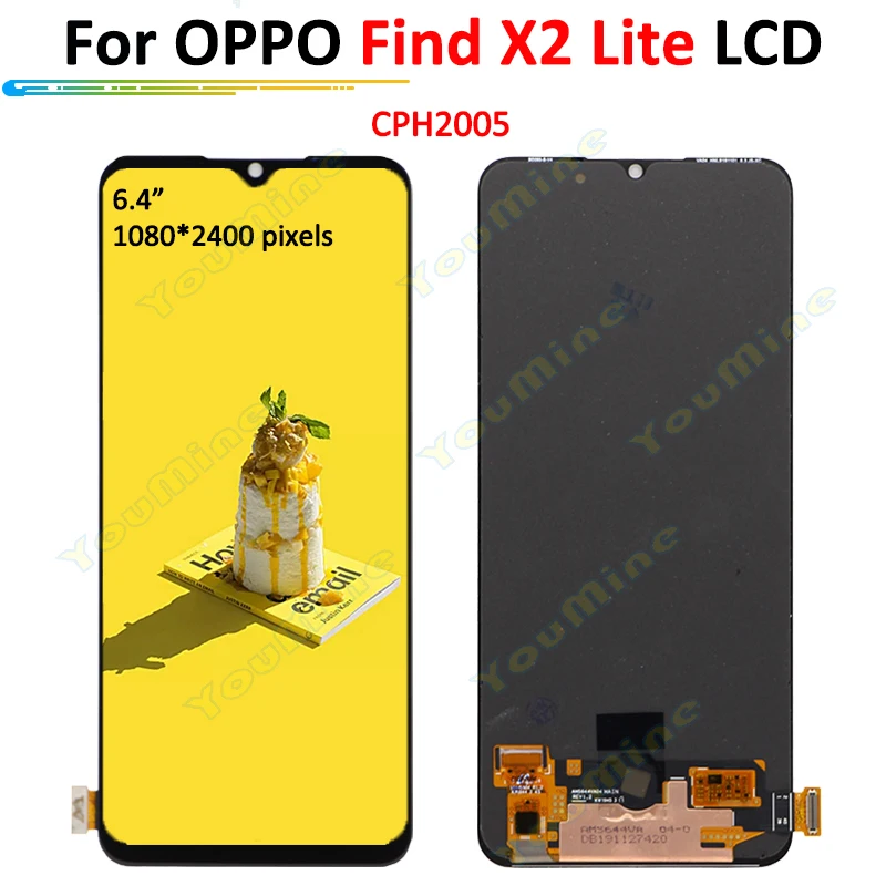 Display Peugeot 206 LCD Screen U2013 OPPO Reno Find X2 Lite