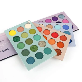 

Beauty Glazed 60 Color Glitter Matte Eyeshadow Palette Makeup Glitter Pigment Smoky Eyeshadow Palette Waterproof Cosmetics TSLM2