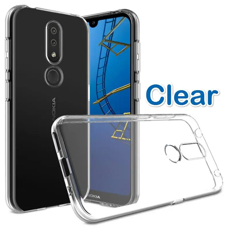 

Soft Clear Phone Case For Nokia 7.2 6.2 4.2 3.2 2.2 3.1C 5.1 3.1 2.1 X5 X6 6 2018 6.1 8 7 6 5 3 2 7 1 Plus 9 Pure View TPU Cover