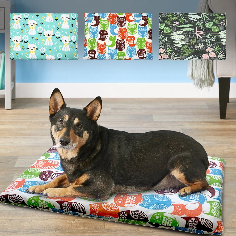 Fashion Bed Mat For Dog Warm Winter Pet Sleeping Mats Blanket Ins Style