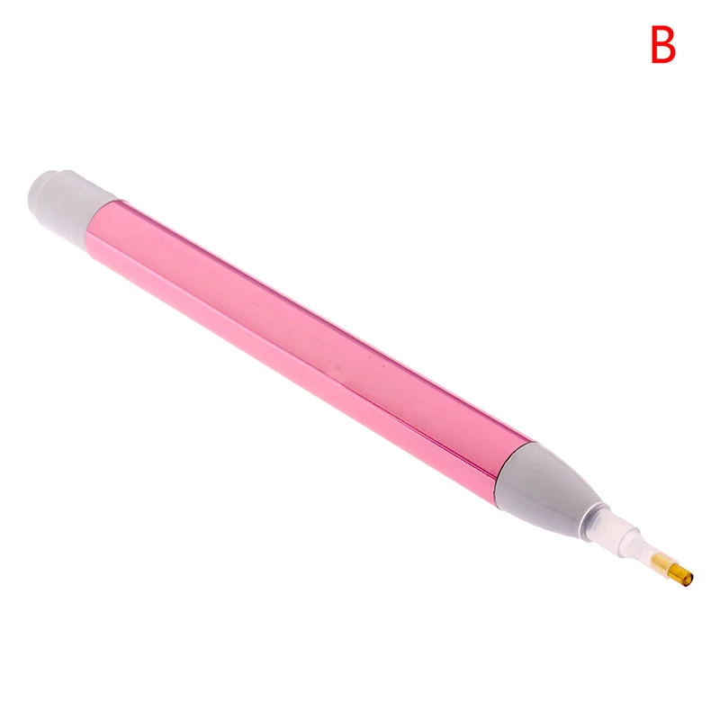 1PCS Magnifying Glass Diamond Painting Tool Luminous Point Drill Pen Magnifying Glass Luminous Lighting Sticker Drill Tool 