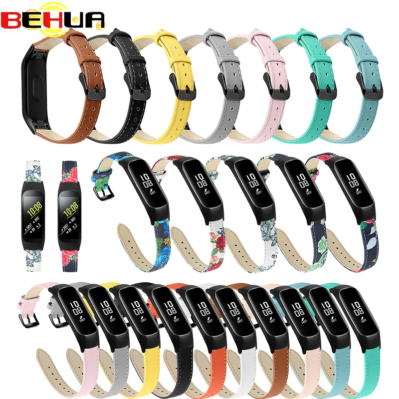 Ремешок из натуральной кожи для Samsung galaxy fit e классический деловой ремешок с