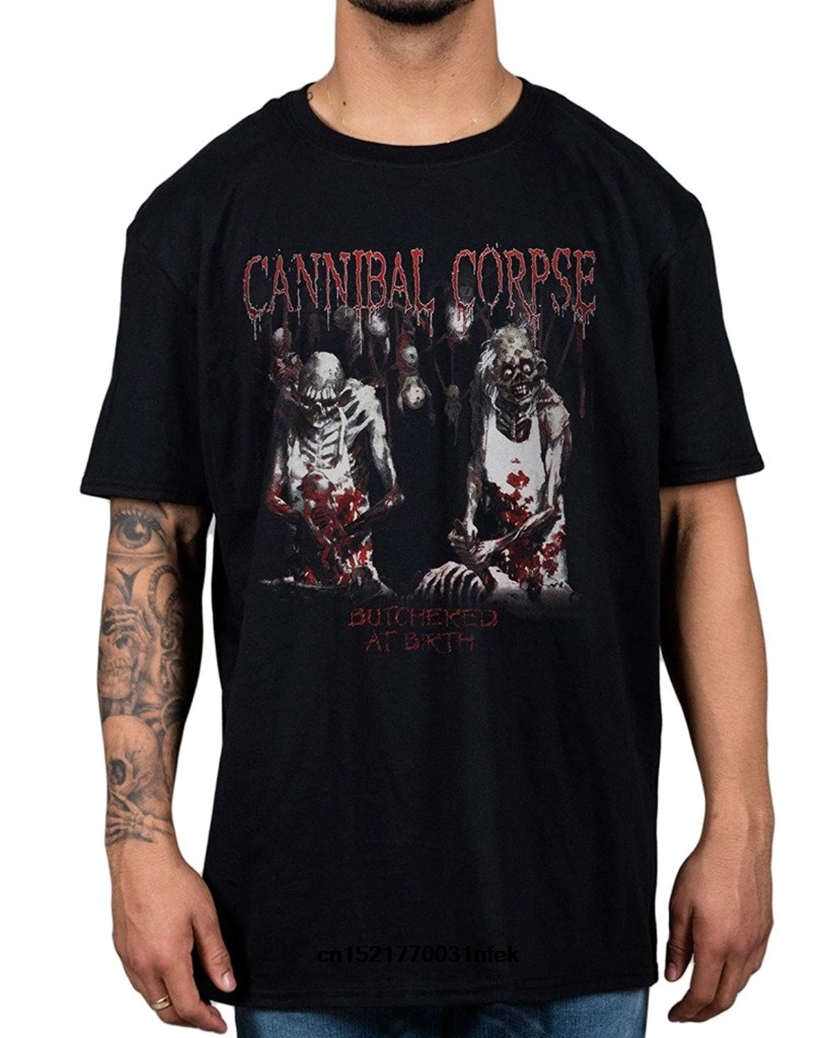 Мужская футболка Cannibal Corpse Butchered At Birth Gallary Of Suicide Torture новинка для мужчин |