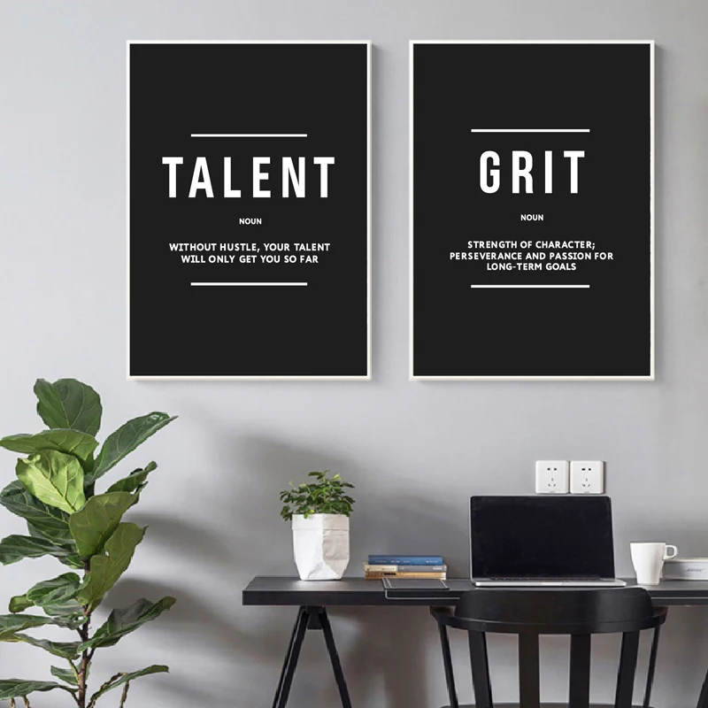 Execution Grit Wall Art Canvas Prints Office Decor
