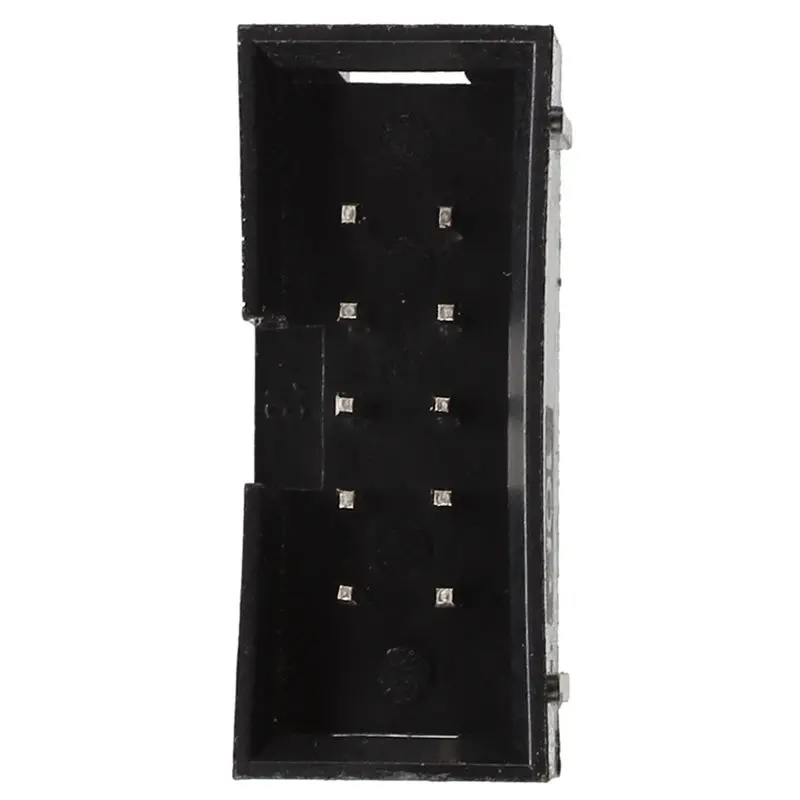 10 Pin до 6 Pin плата адаптера M/F для AVRISP USBASP STK500 черный синий