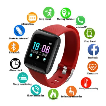 

Smart Watch D13 OLED Color Screen Bluetooth Waterproof Sport Watches Bracelet Fitness Tracker for Women Clock Silicone Watch