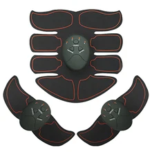 Стимулятор мышц брюшной мышцы тренажер для рук тело похудение тренировка сжигание жира Бодибилдинг Фитнес Массаж формирователь машина