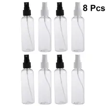 8 шт 100 мл распылительные бутылки многоцелевой прозрачный белый портативный тонер духи спрей контейнеры дозирующие бутылки