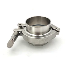 

2'' 51Mm Stainless Steel Sanitary Pipe Weld Ferrule w/ Tri Clamp & Gasket Set
