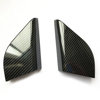 

Carbon Fiber Door Interior Triple-cornered Cover Trim Window a Pillar Stickers Car Accessories for Ford Focus 2019-2020