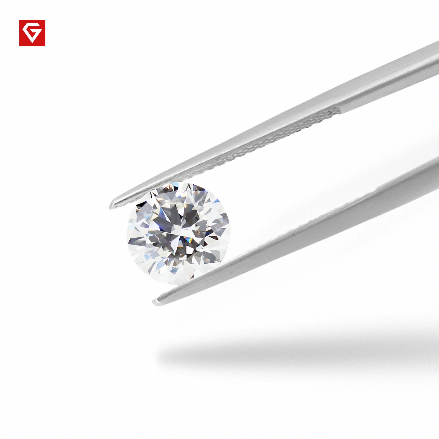 GIGAJEWE E VS2 Round CVD Loose Diamond Manual Cutting Laboratory Grown Test Passed Gemstone For Jewelry Making