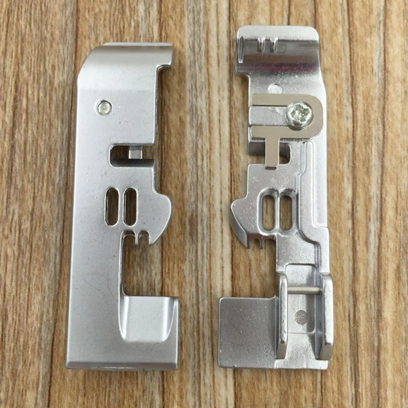 

For JUKI Singer Brother Dragonfly Presser Feet Foot Overlock Machine Sewing Machine Optional Sequin foot+Elasticator foot