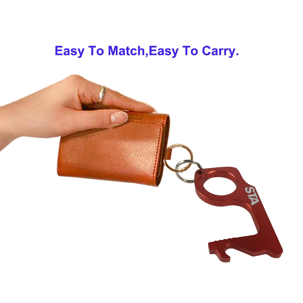 door open and close touchless keychain