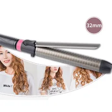 Профессиональные электрические титановые щипцы для завивки волос PTC нагревательный ролик Волшебная плойка Waver модные Инструменты для укладки волос 32 мм