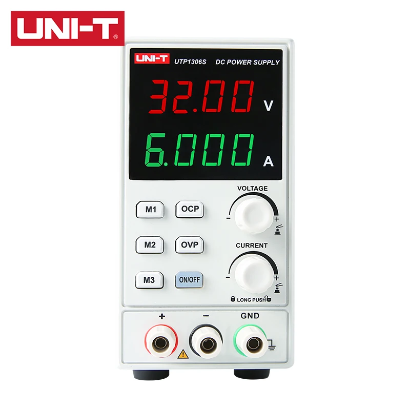 UNI-T UTP1306S одиночный импульсный источник питания постоянного тока 32 В/6 А защита от