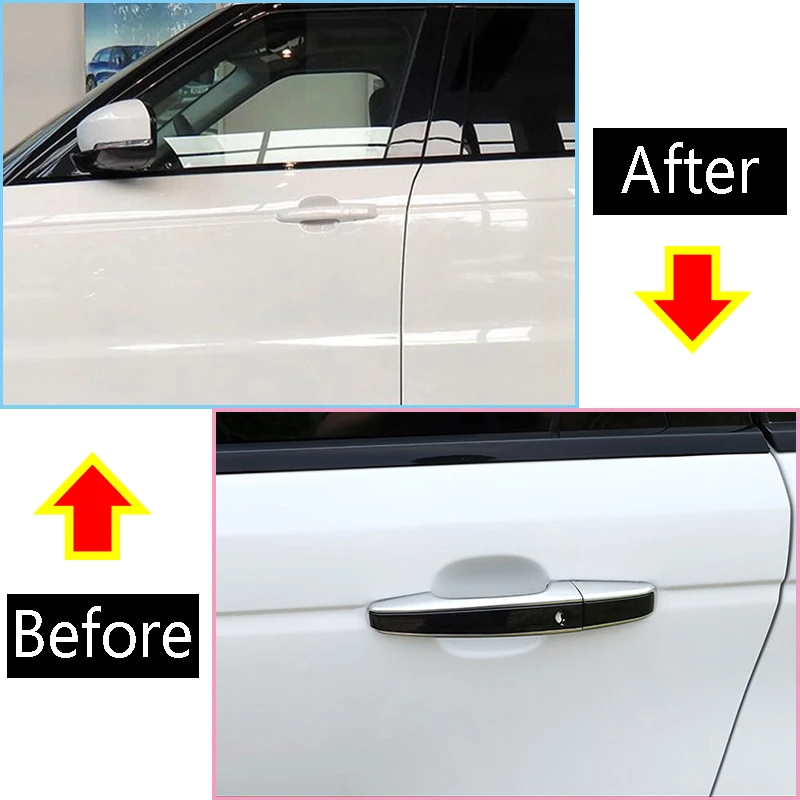 Для LR5 Land Rover Дискавери Range Rover автомобиль эвок Запчасти для авто LHD дверные ручки планки 8 шт