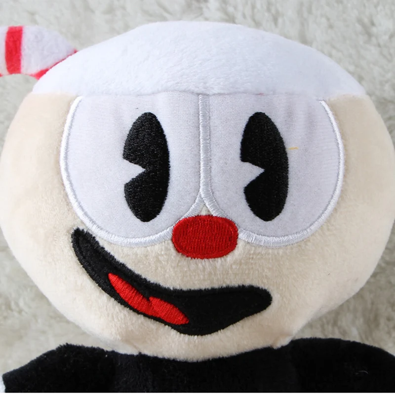 Kids Plush Toy Game Cuphead Mugman Ms. Chalice ghost King Dice Cagney Carnantion 13Styles  Dolls Toys for Boys Girls Gift Toy