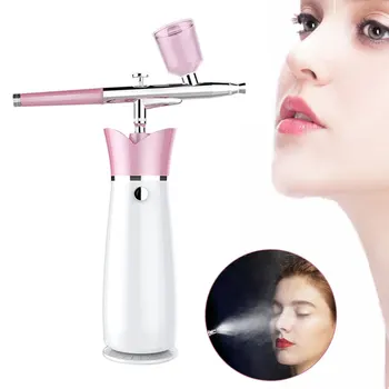 

Spray Handheld Moisturizing Makeup Oxygen Injection Machine Water Air Compressor Skin Rejuvenation Home Face SPA Hydrating Salon