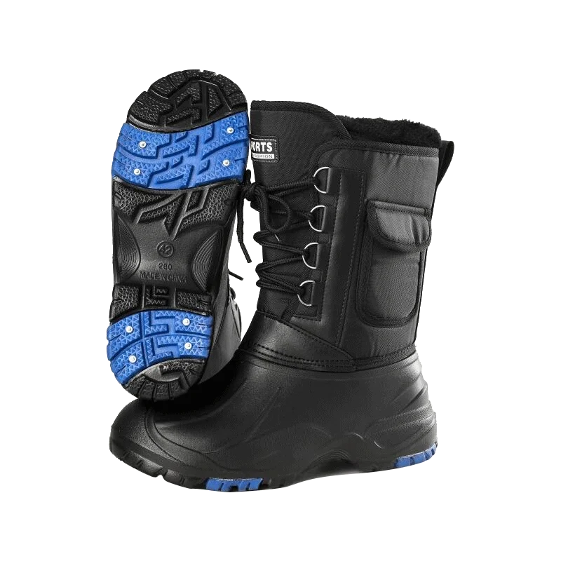 Outdoor Waterproof Non-slip Boots with Steel Nails, Winter Snow Waders, Hunting Boot, Caza, Camping Shoes