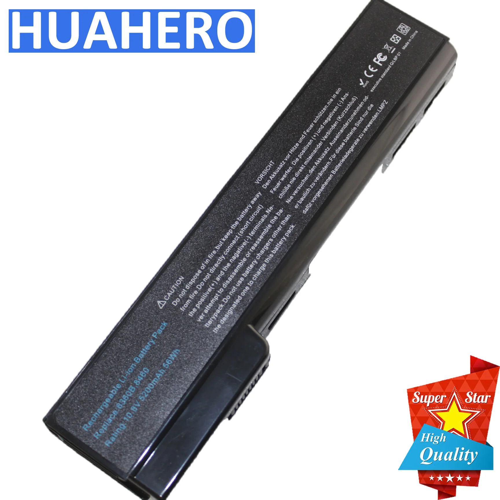 Аккумулятор CC06 для ноутбука HP EliteBook 8460p 8460w 8470p 8470w 8560p 8570p 6360b 6460b 6465b 6560b 6565b |