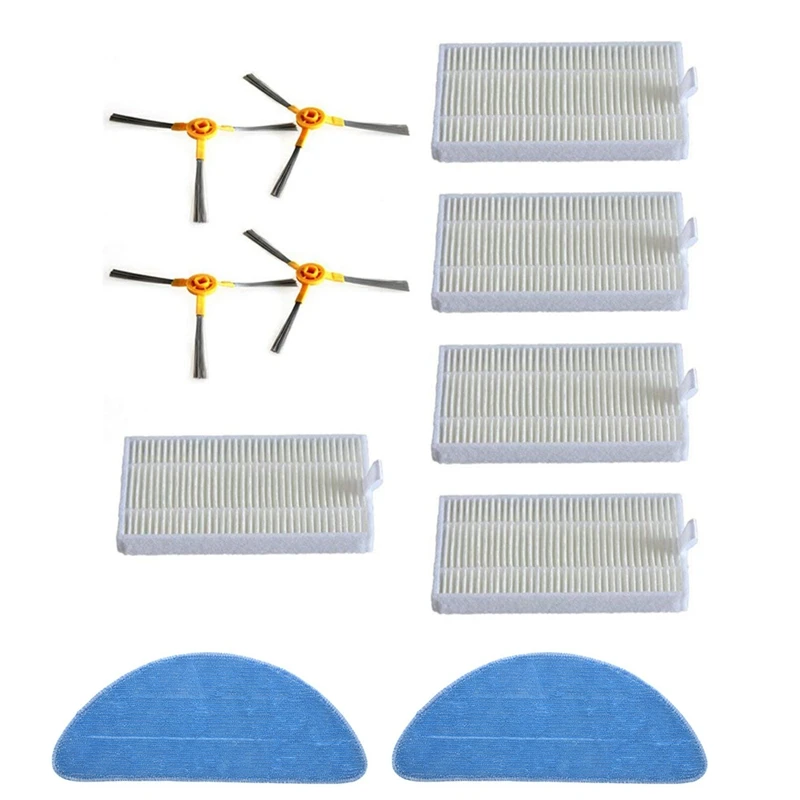 

Side Brush Filter Mop Cloth Set for Proscenic 800T Robot Vacuum Cleaner Parts