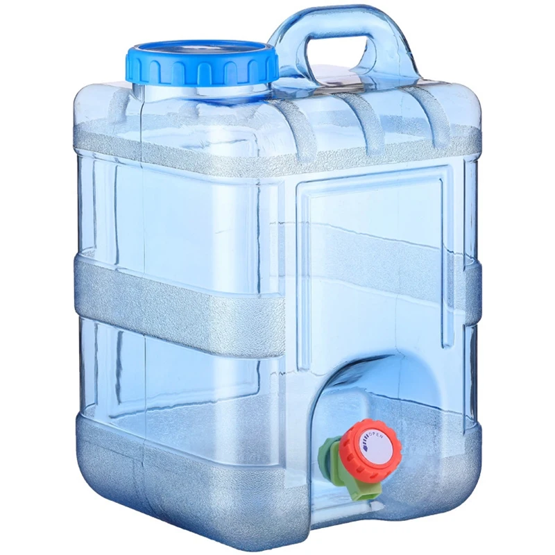 15л ведро для воды пищевой PC домашний контейнер для хранения воды с крышкой кран
