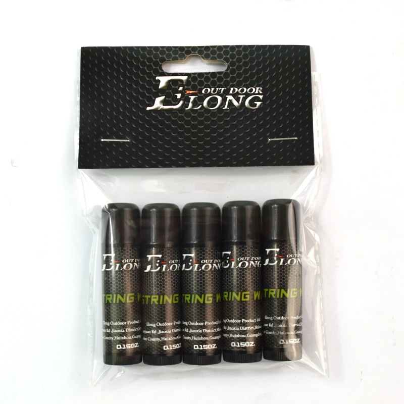 5pcs Bow String Wax Archery Crossbow Recurve Compound Bows Strings Rail