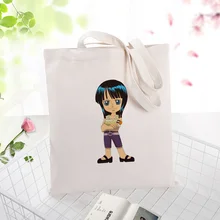 Цельная холщовая вместительная сумка для покупок сумка на заказ Печать текстовый логотип DIY ежедневное использование экологическая многоразовая утилизация